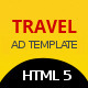 Travel - Google Html Animated Banner 02 - CodeCanyon Item for Sale