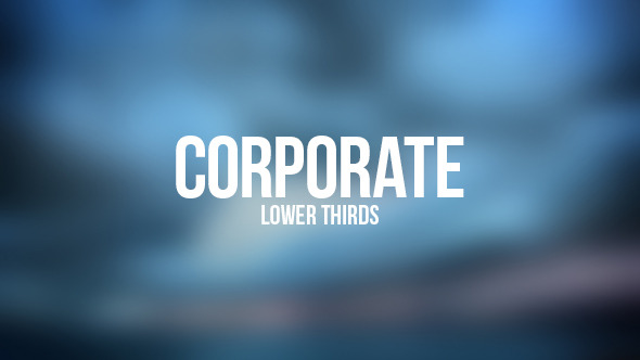 Corporate Lower Thirds
