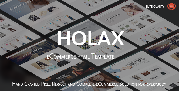 Holax - Fashion Store HTML Template