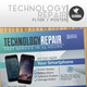Technology Repair Flyer/Poster - GraphicRiver Item for Sale