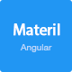 Materil - Angular Material Design Admin Template - ThemeForest Item for Sale