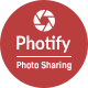 Photify - Photo Sharing App UI Design - GraphicRiver Item for Sale