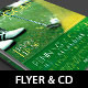 Golf Tournament Event Flyer CD Template