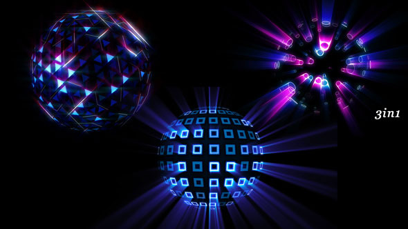 Bright Disco Ball 01