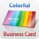 Colorful Business Card - GraphicRiver Item for Sale