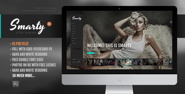 Smarty - Creative Agency &  Portfolio Template with RTL Version