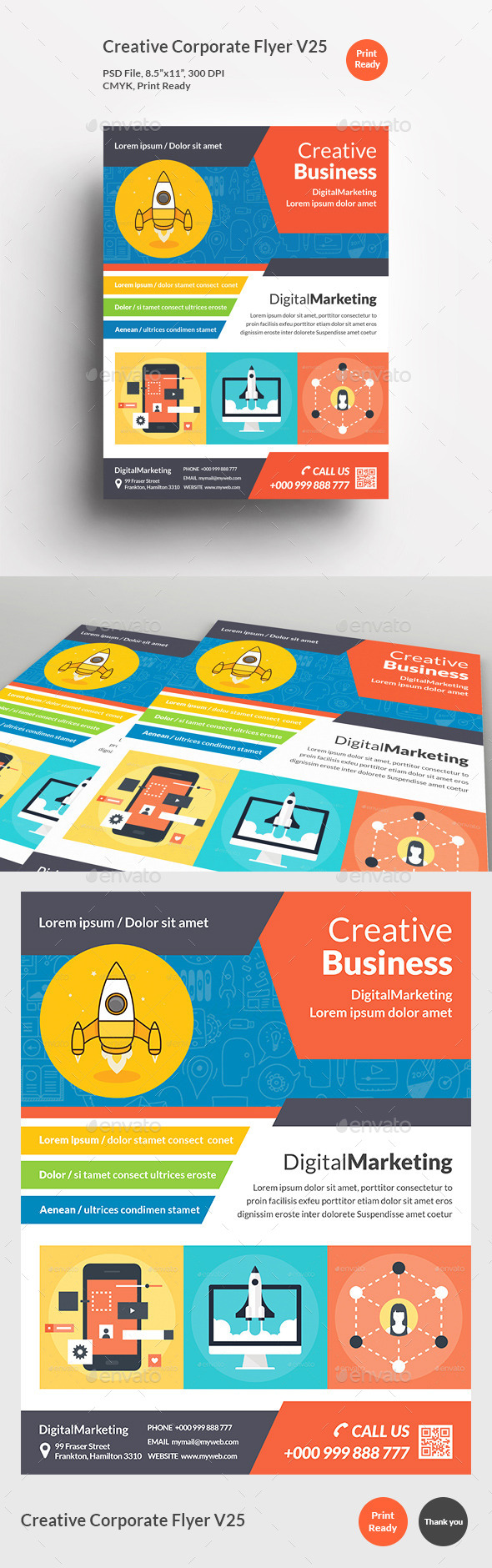 Creative Corporate Flyer V25