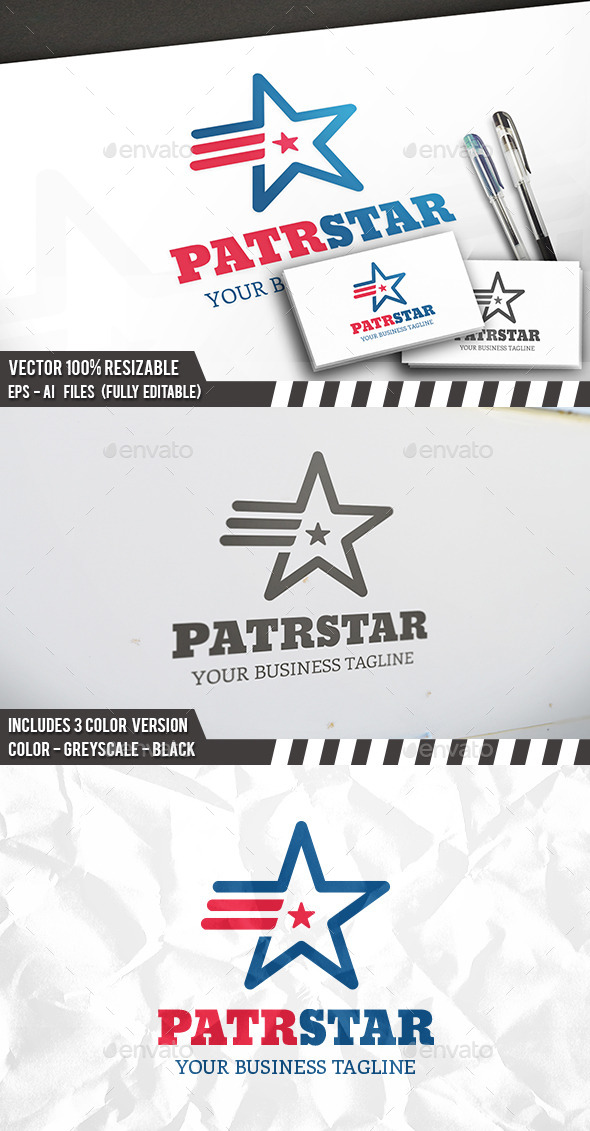 Patriot Star Logo