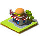 Isometric Hamburger - GraphicRiver Item for Sale