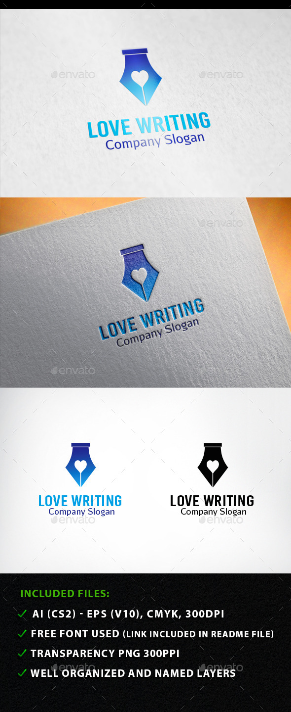 Love  Writing Logo