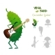 Cucumber Playing Electric Guitar - GraphicRiver Item for Sale