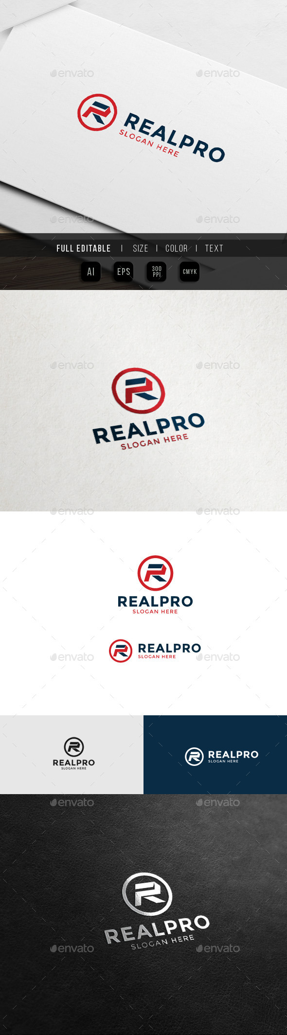 Real Estate - Property - R Logo