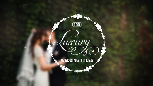 100 Luxury Wedding Titles