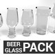 Beer Glass Pack - 3DOcean Item for Sale