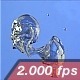 Bubbles Ascending In The Blue Water - VideoHive Item for Sale