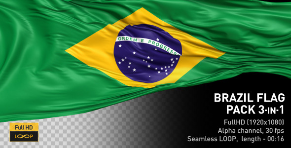 Brazil Flag Pack