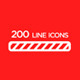 200 Animated Line Icons - VideoHive Item for Sale
