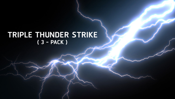 Triple Thunder Strike ( 3 - PACK )