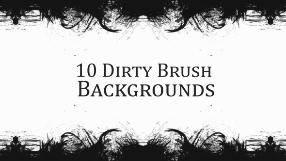 10 Dirty Brush Backgrounds