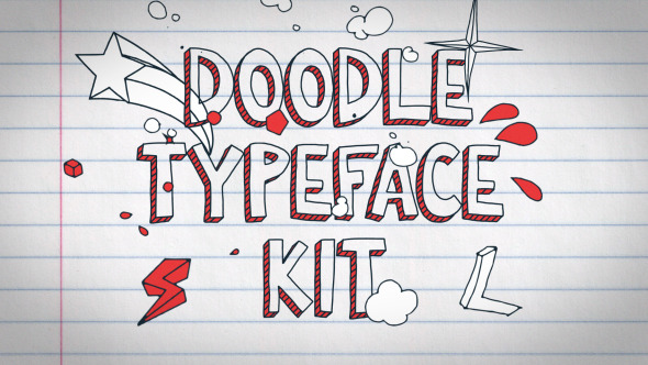 Doodle Typeface Kit alt