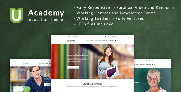 Uacademy - Learning System HTML Template