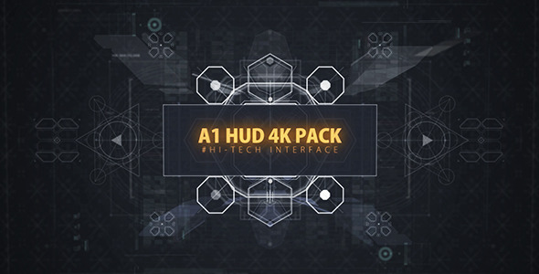 A1 HUD PACK/ Digital Interface Placeholders/ Sci-fi UI Technology/ Futuristic Iron Man Movie Screens alt