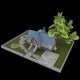 Garden House - 3DOcean Item for Sale