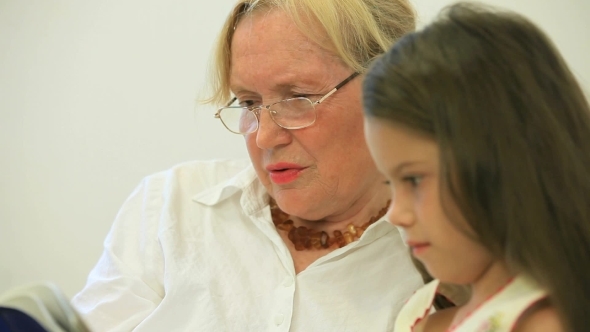 Grandmother And Granddaughter