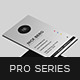 Business Card Pro Series Vol. 01 - GraphicRiver Item for Sale