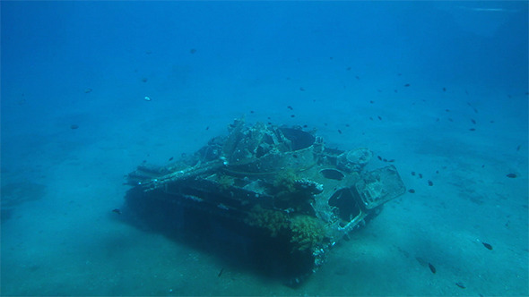 Sunken American Tank alt
