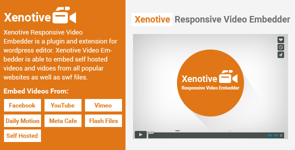 Xenotive Responsive Video Embedder