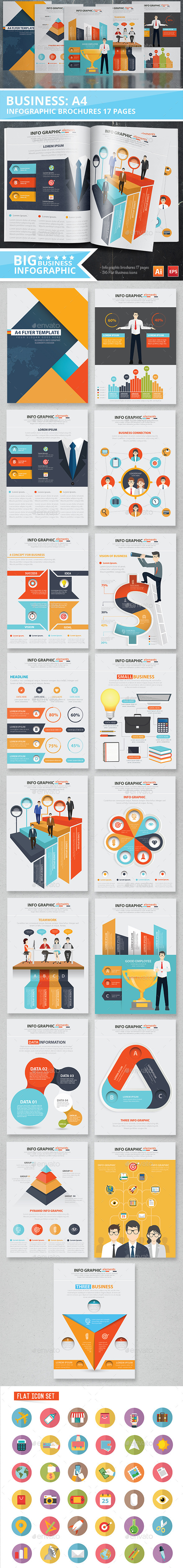 Business Infographic Design 17 Pages