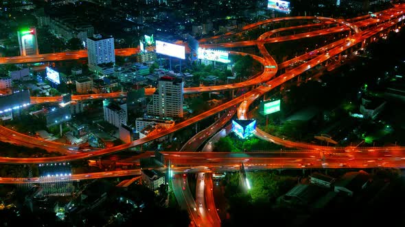 Time lapse beautiful building and architecture in bangkok city Thailand