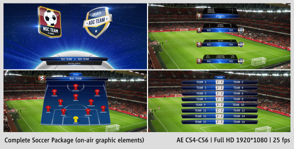 Complete On-Air Soccer Package