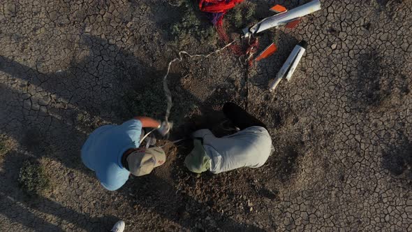 Playing With Dirt Aerial View alt