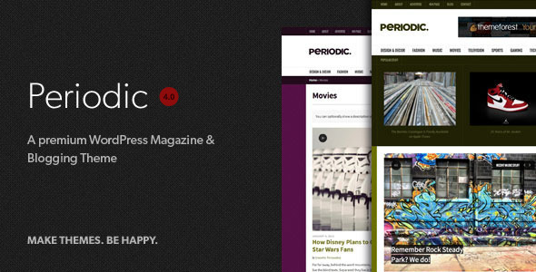 Periodic – A Premium WordPress Magazine Theme