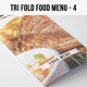 Tri Fold Food Menu - 4 - GraphicRiver Item for Sale