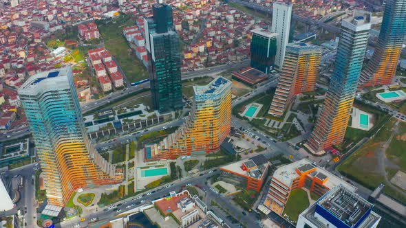 Istanbul Skyscrapers in Turkey