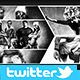 Twitter Photo Collage Header V4 - GraphicRiver Item for Sale