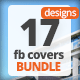 Real Estate Facebook Cover Bundle 17 Designs - GraphicRiver Item for Sale