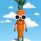 Low poly carrot character - 3DOcean Item for Sale