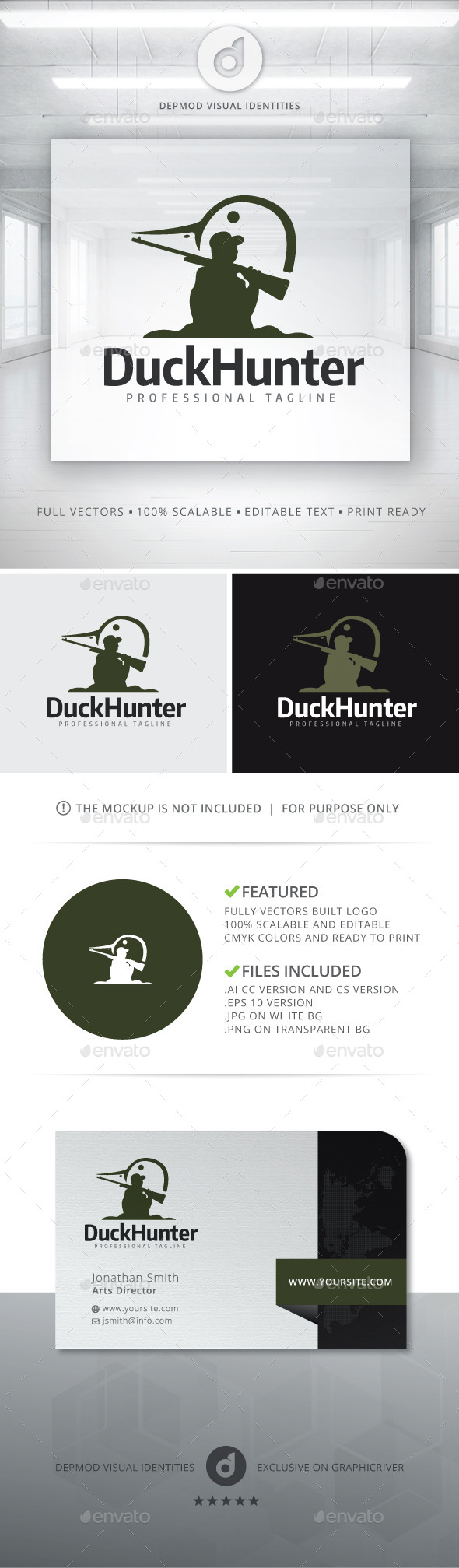Duck Hunter Logo