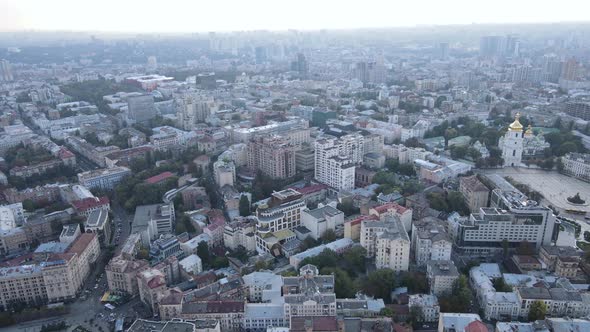 Kyiv - the Capital of Ukraine. Aerial View. Kiev