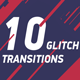 Shape Glitch Transitions - VideoHive Item for Sale