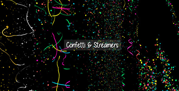 Confetti & Streamers Pack