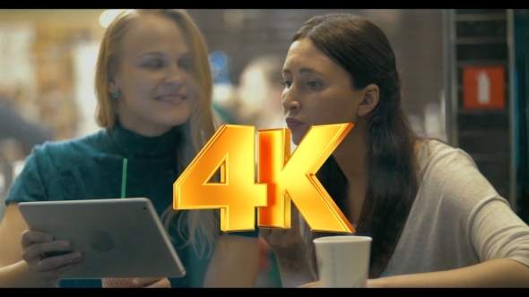 Good Friend Sharing Tasty Cake In Cafe alt