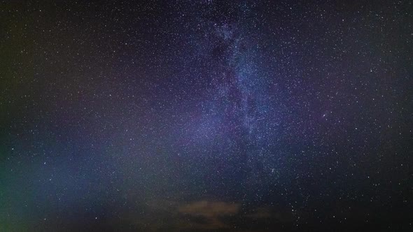 Milky Way Time Lapse