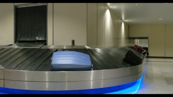 Bags On Baggage Carousel