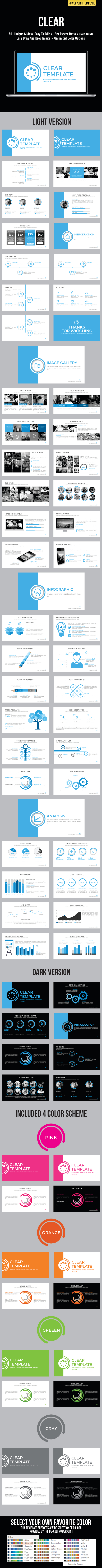 Clear Powerpoint Template