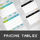 Pricing Tables for Websites (fully CSS based) - CodeCanyon Item for Sale
